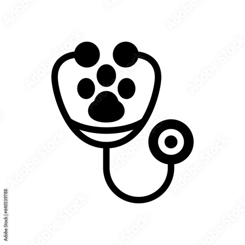 veterinary glyph icon