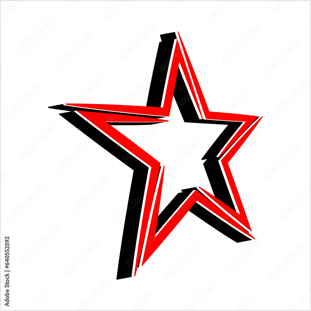 Obraz premium Star Shape Icon Design