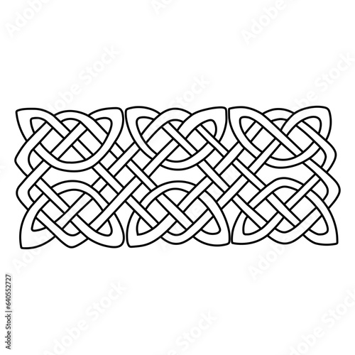 Celtic Knots icon vector. Celtic signs illustration symbol. Celtic drawings symbol or logo.