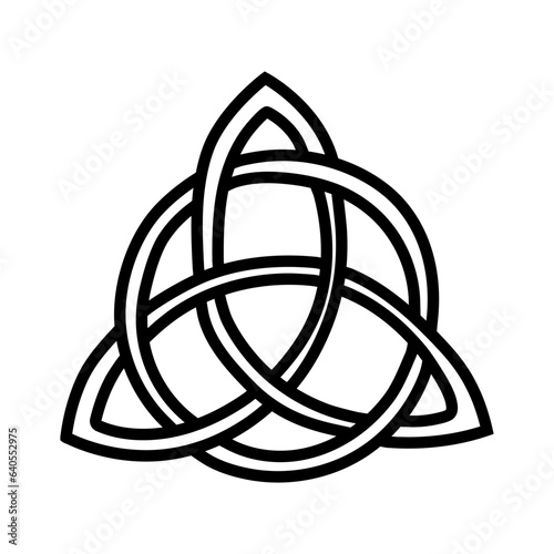 Celtic Knots icon vector. Celtic signs illustration symbol. Celtic drawings symbol or logo.