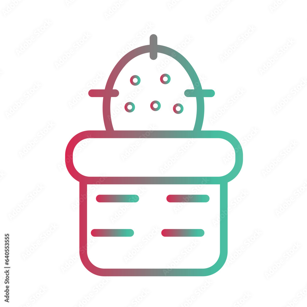 Obraz premium Plant Nature Cactus Gradient Icon