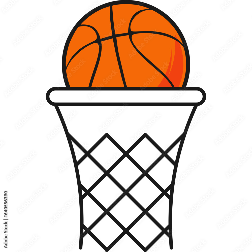 Basketball Sport Icon Basketball Sport Icon