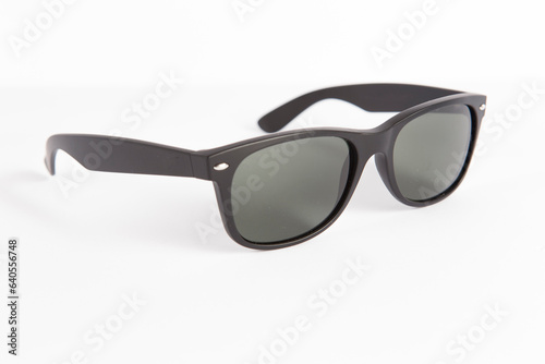 Fashion sunglasses isolated on white.