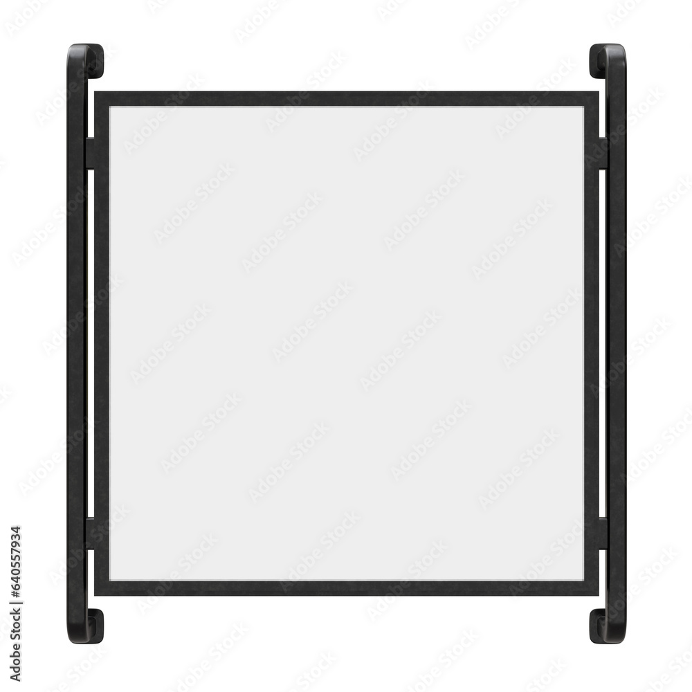 Storefront Signs on gray background, Sign Board, elegant minimal vintage signs, 3D illustration. Storefront Signs on gray background, Sign Board, elegant minimal vintage signs, 3D illustration.