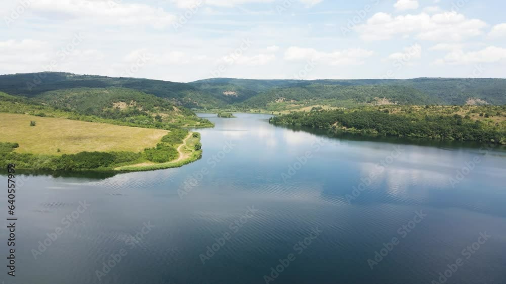 Amazing Aerial panoramic view of Nidri Bay at Lefkada Island, Ionian Islands, Greece Amazing Aerial panoramic view of Nidri Bay at Lefkada Island, Ionian Islands, Greece