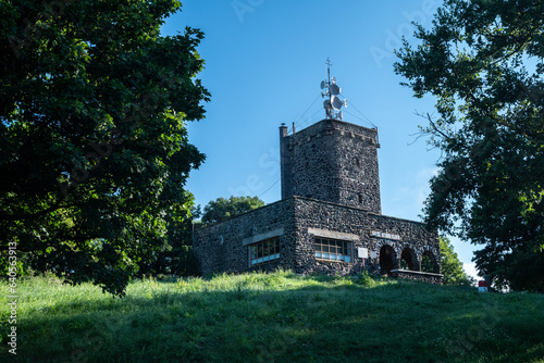 Shelter on top of Somlo mountain - Hungary photo