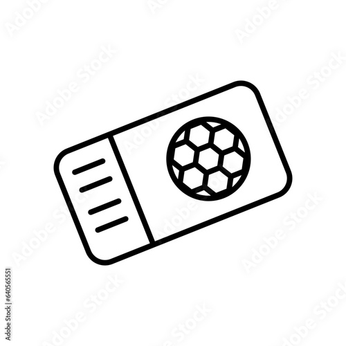 tickets line icon