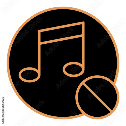 No Music Icon