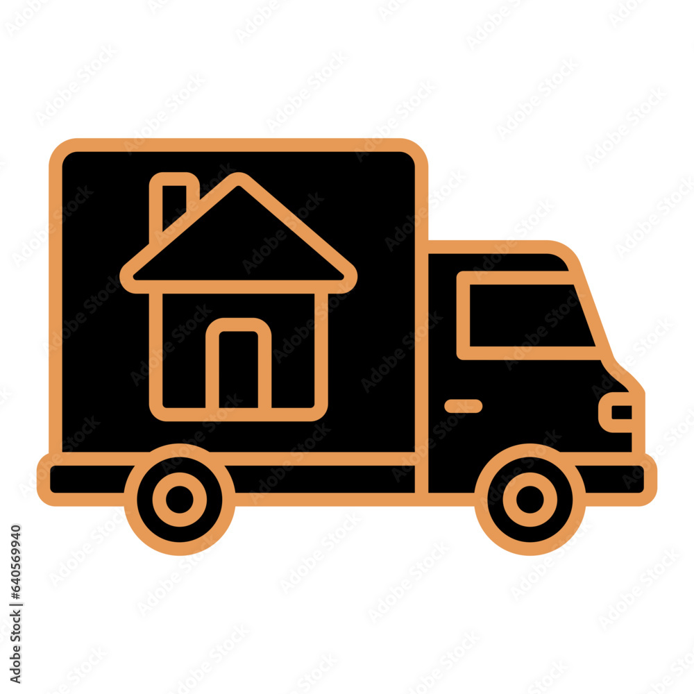 Mover Truck Icon Mover Truck Icon