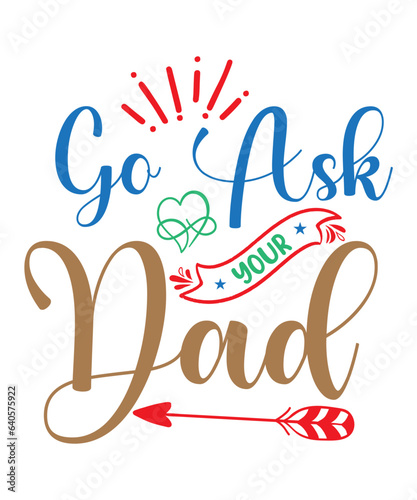 Father's Day T-Shirt SVG Design