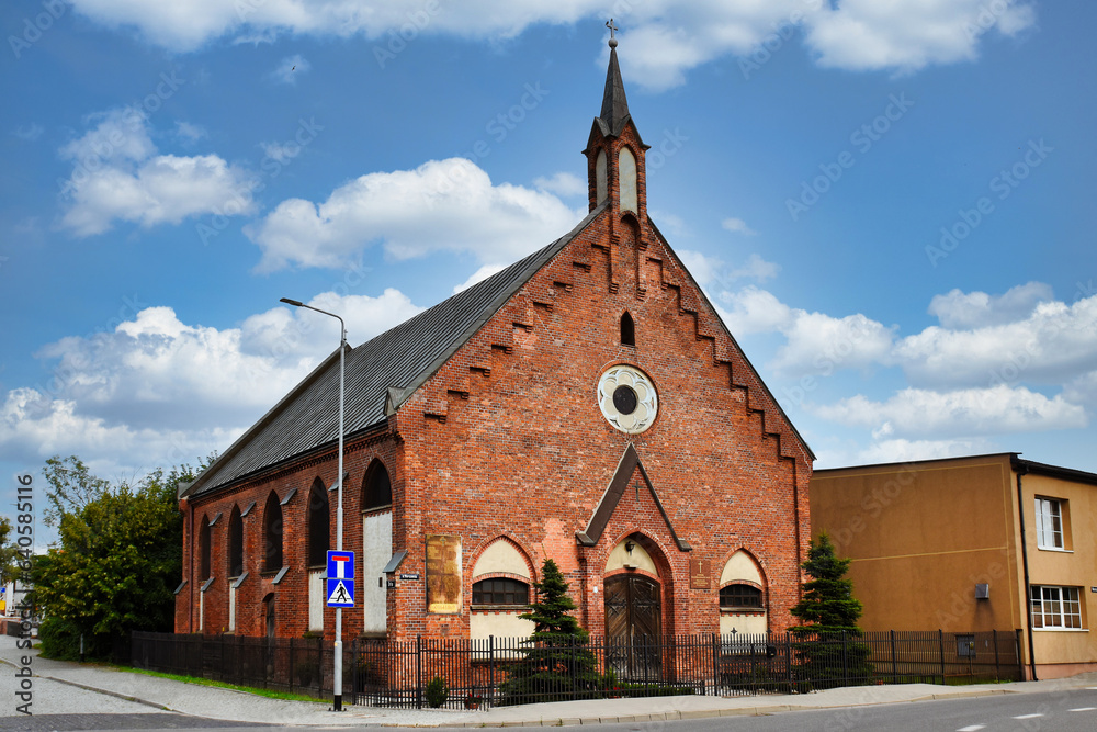 Kościół Dobrego Pasterza w Elblągu - obrazy, fototapety, plakaty 