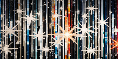 pattern with snowflakes, wallpaper banner use, christmas time