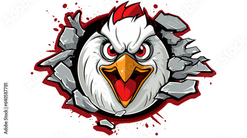 Adorable Chicken Image. Experience the Endearing Charm of a Playful and Cute Farm Bird