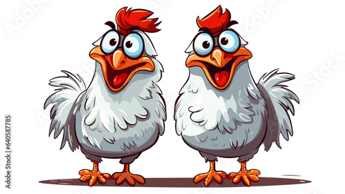 Adorable Chicken Image. Experience the Endearing Charm of a Playful and Cute Farm Bird