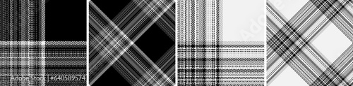 Straight and oblique cage pattern modern fashion herringbone texture.