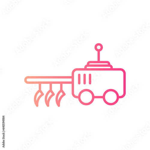 cultivator gradient icon