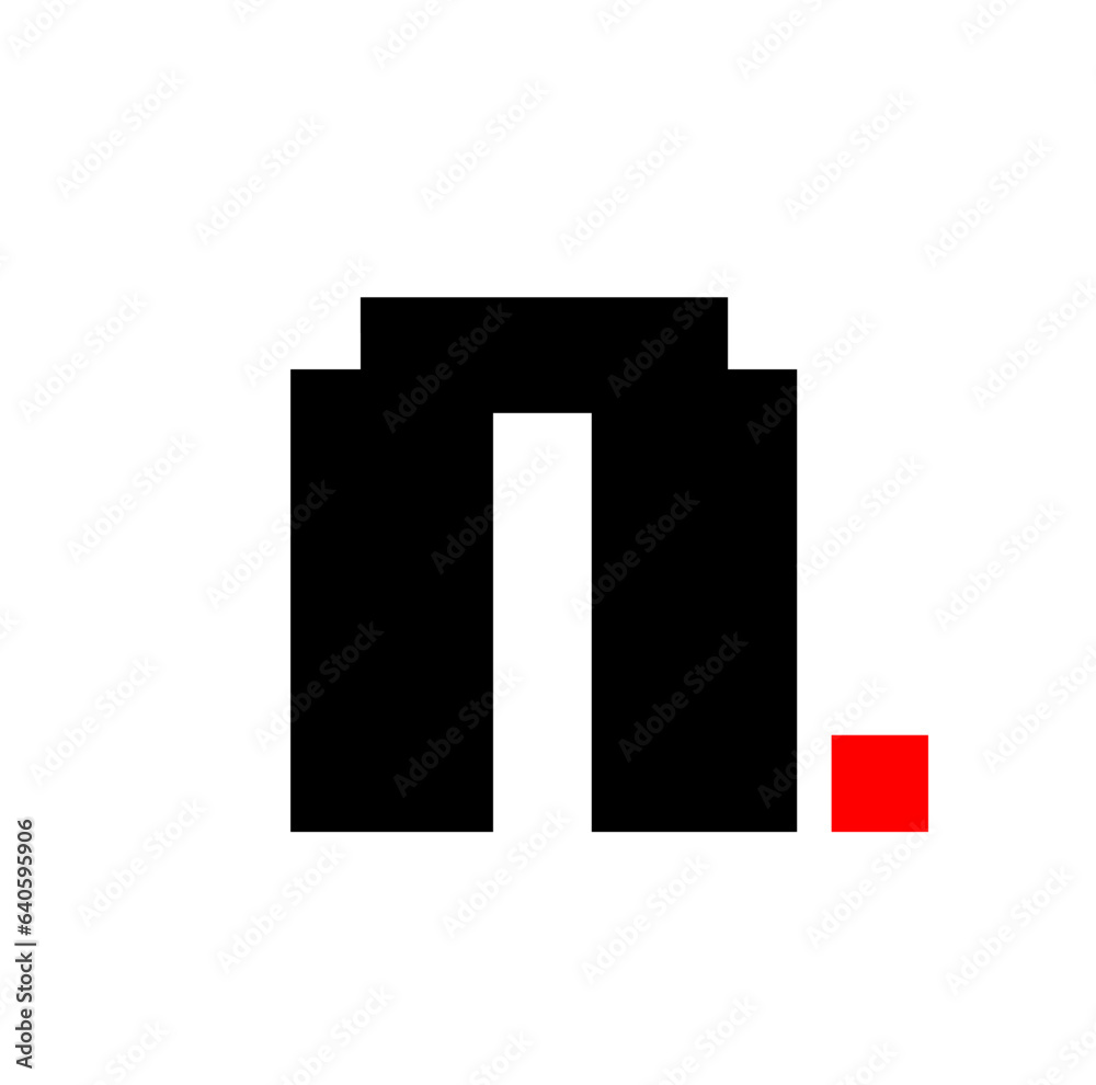 A typography monogram of the company. letter A icon. A typography monogram of the company. letter A icon.