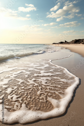 sunset on the beach