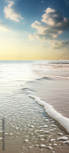 sunset on the beach