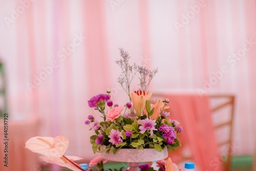 Fototapeta Naklejka Na Ścianę i Meble -  wedding floral decoration 