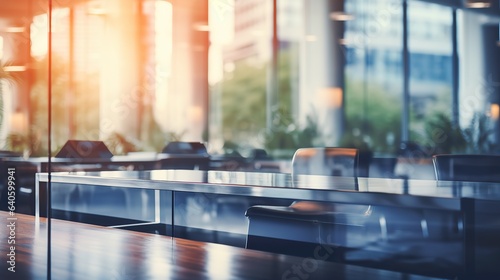 Wallpaper Mural Modern glass office spaces in backlights Torontodigital.ca