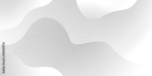 Modern white and gray paper style wave vector background. texture white pattern. vector illustration