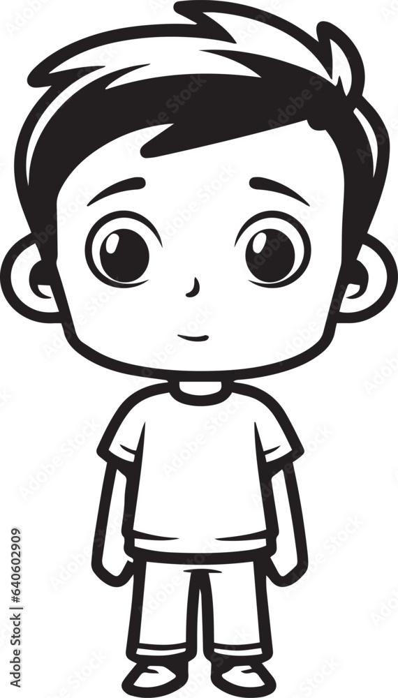 Little Boy icon, Funny cartoon kid face, Vector illustration, SVG Little Boy icon, Funny cartoon kid face, Vector illustration, SVG
