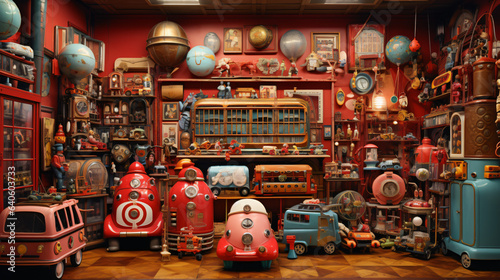 Creative And Imaginative Toy Store