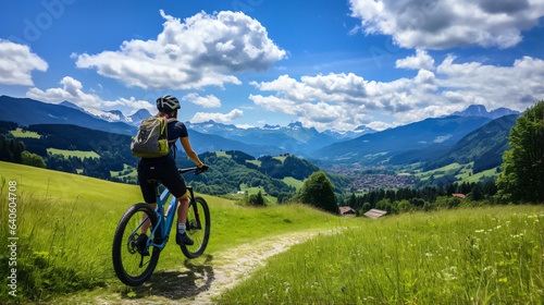 E Bike In Austria. E bike Cycling