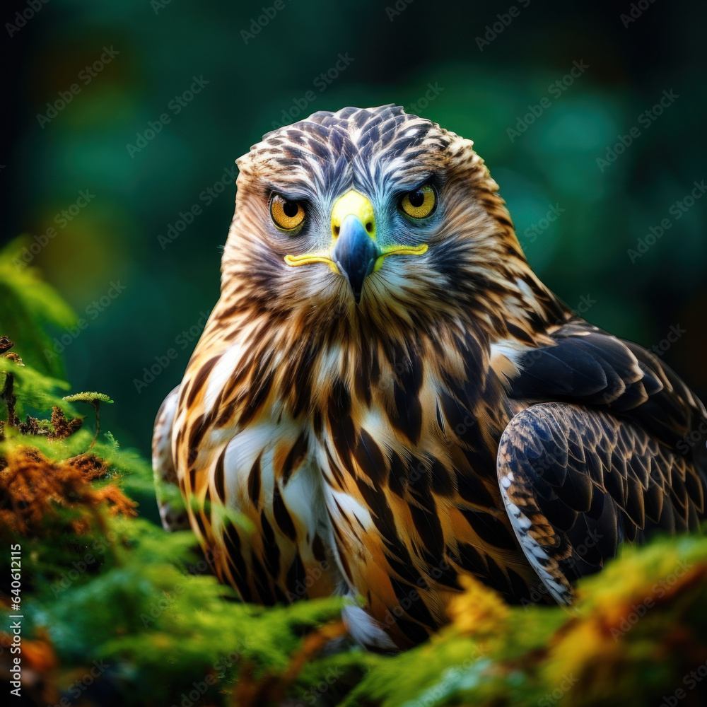 Hawk in its Natural Habitat, Wildlife Photography, Generative AI Hawk in its Natural Habitat, Wildlife Photography, Generative AI