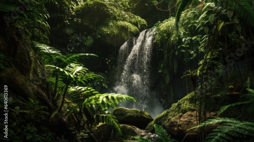 waterfall in the forest