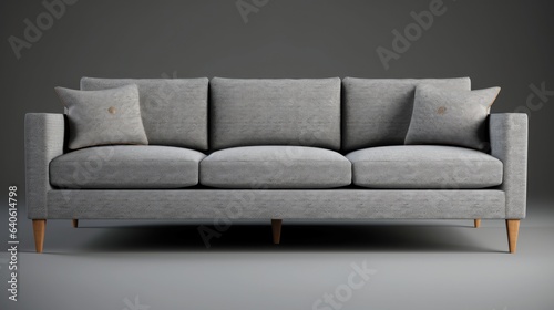 white sofa in a room