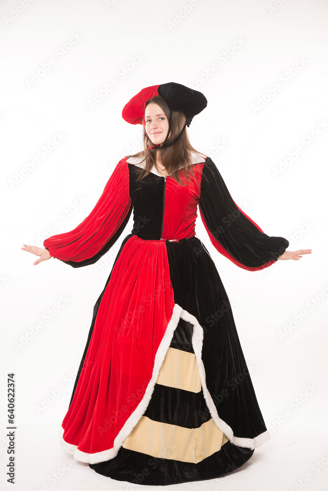 Queen of Hearts Costume, Alice in Wonderland Queen of Hearts Costume, Alice in Wonderland