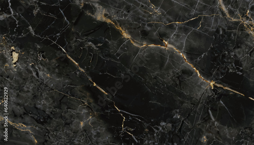 natural black marble texture background with high resolution, black marble with golden veins, Black marble natural pattern for background, granite slab stone ceramic tile vector.
