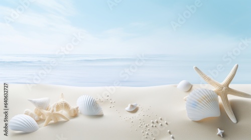 Suncare template for spf protection cream. Travel holiday background © Tori