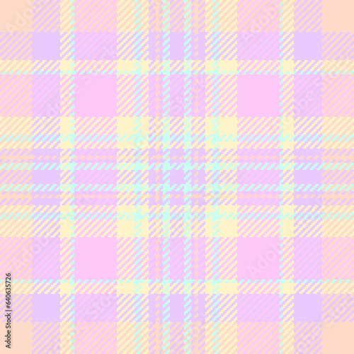 Vector seamless pattern of texture check plaid with a textile fabric tartan background.
