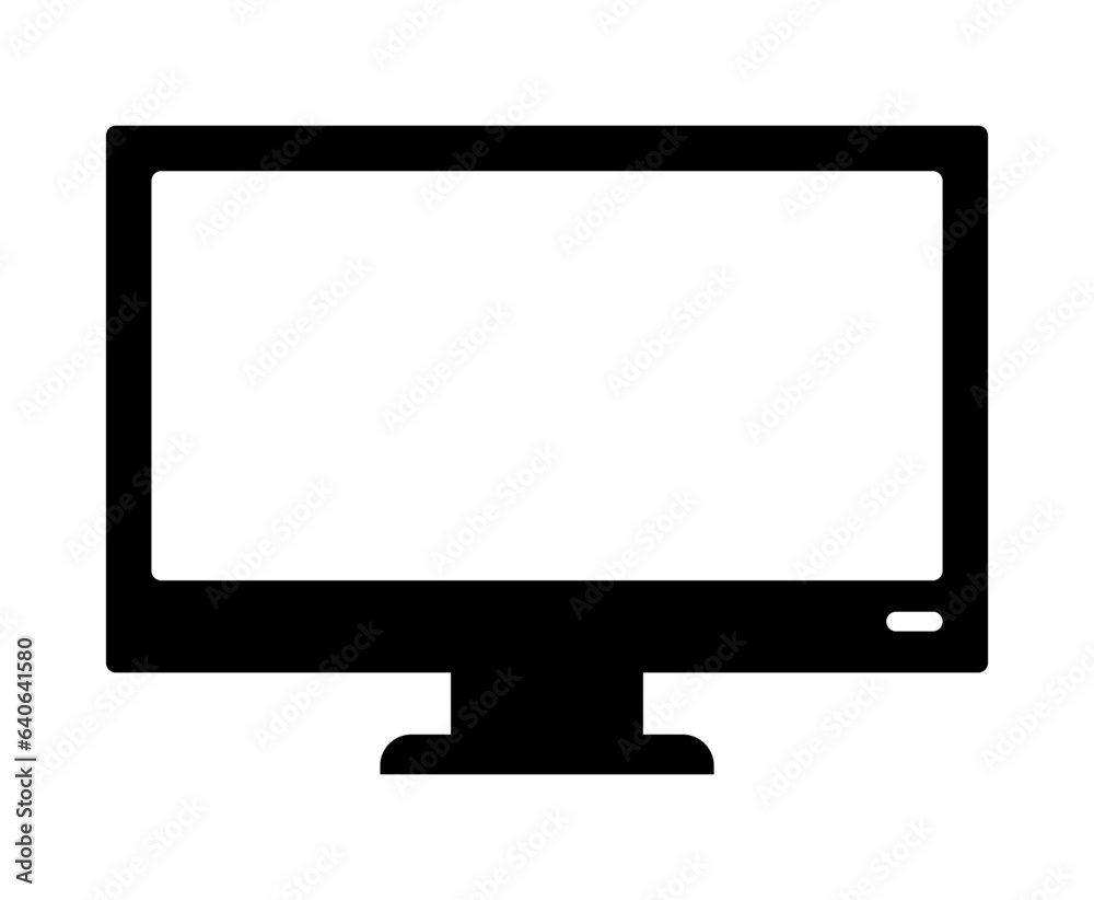 Monitor. Vector illustration isolated on white background. Vector clipart. Monitor. Vector illustration isolated on white background. Vector clipart.
