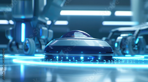 Wallpaper Mural A floor cleaner machine at work Torontodigital.ca