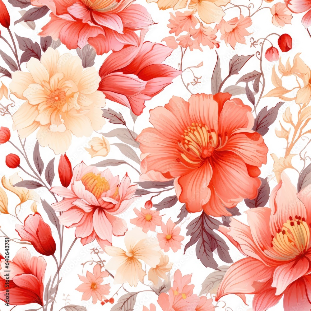 seamless floral background seamless floral background