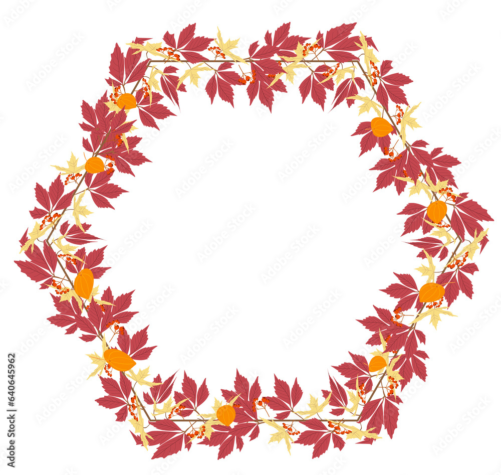 Autumn leaves frame, PNG transparent background Autumn leaves frame, PNG transparent background