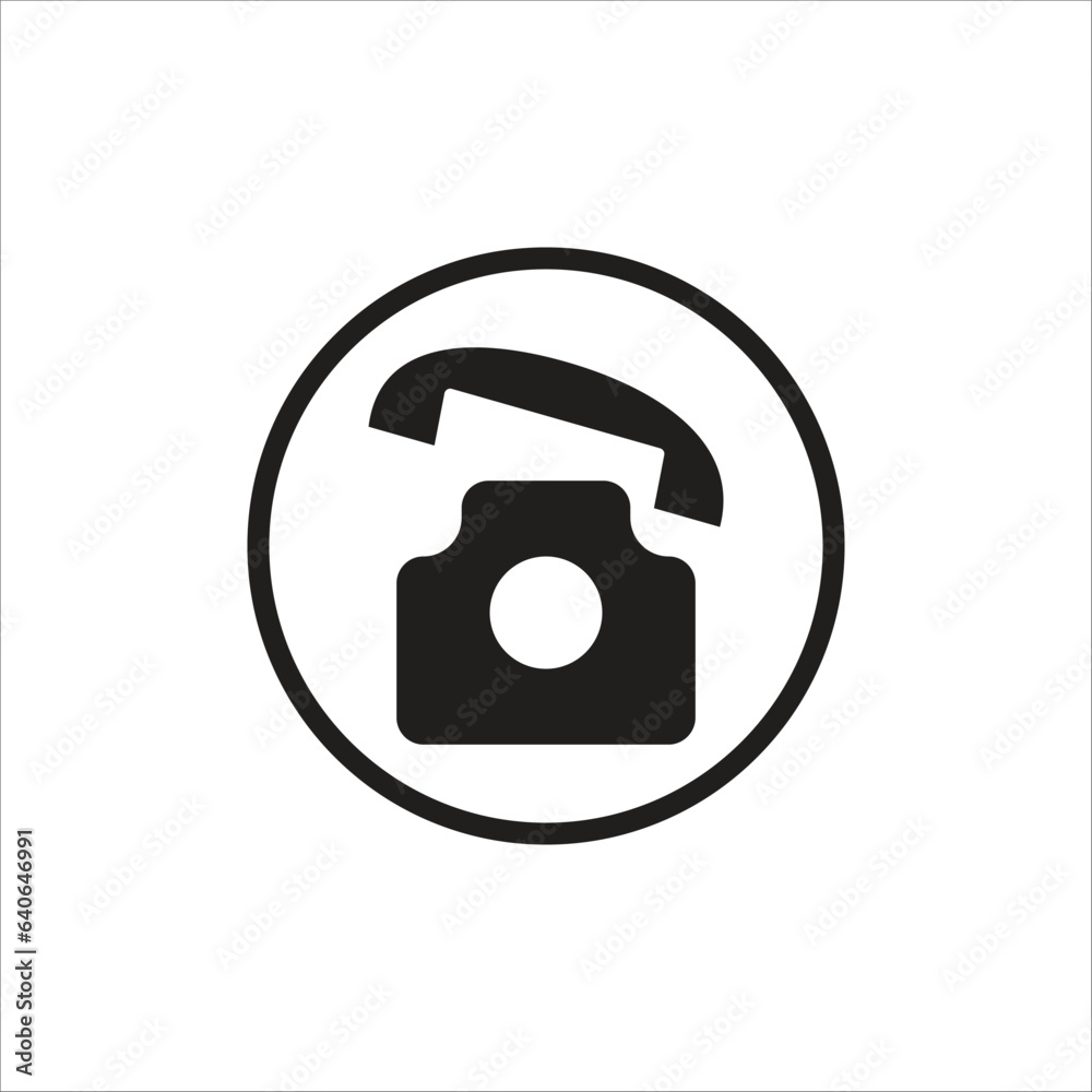 phone vector icon line template phone vector icon line template
