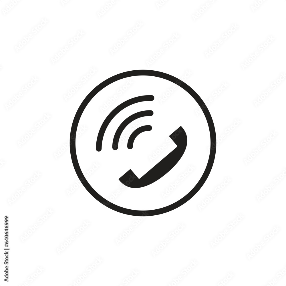 phone vector icon line template phone vector icon line template