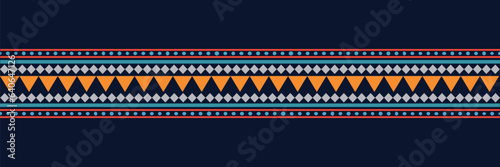 Creative ethnic bordar style vector seamless pattern. Backdrop, wrapping paper, wallpaper, textile and surface design. Trendy mexico or african vector print elements