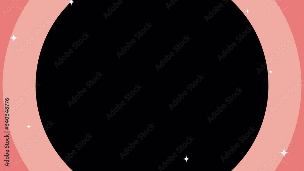 Gradient circle 4K transitions set with an alpha channel, including 8 bright color patterns.