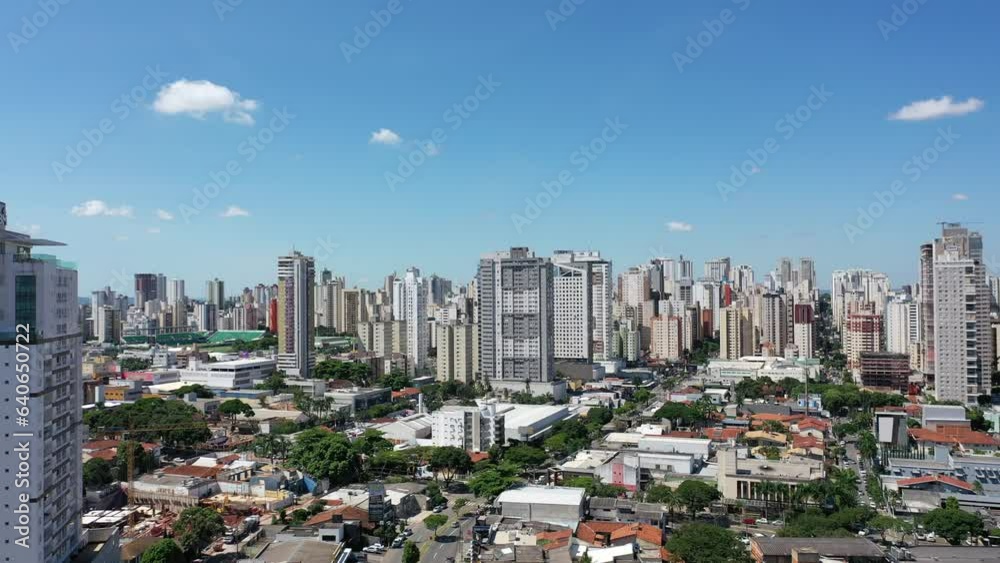 Fantastic aerial view of Goiania, Goias, Brazil Fantastic aerial view of Goiania, Goias, Brazil