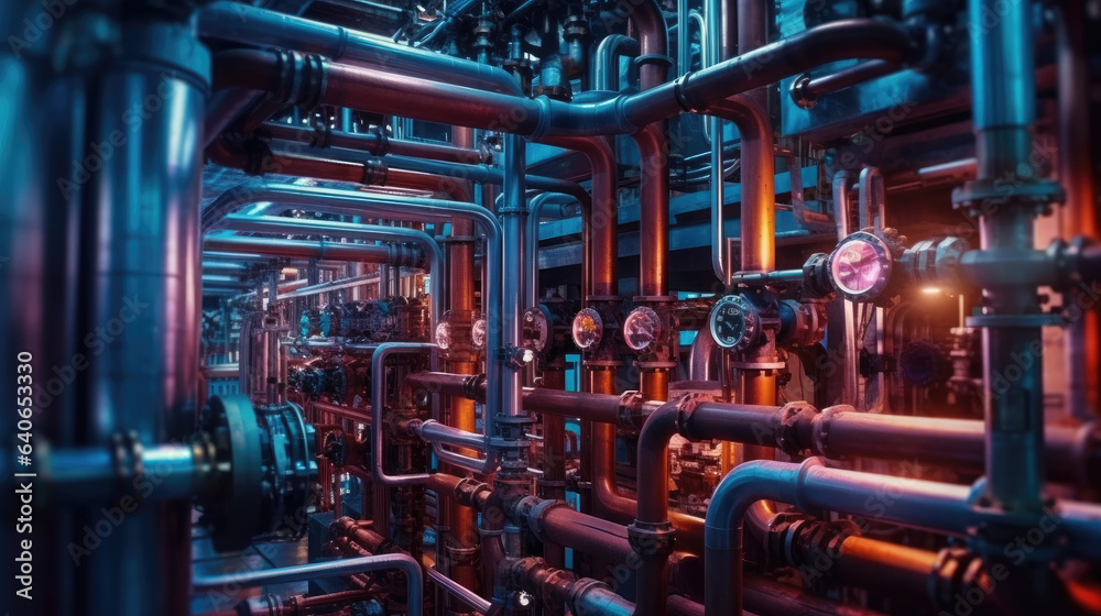 A Thermal Power Plant Piping and Instrumentation system
