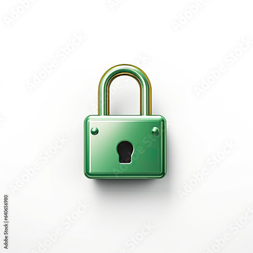 padlock and key