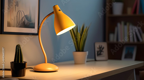 Wallpaper Mural Modern Scandinavian style desk lamp. Idea for interior design. Generative Ai Torontodigital.ca