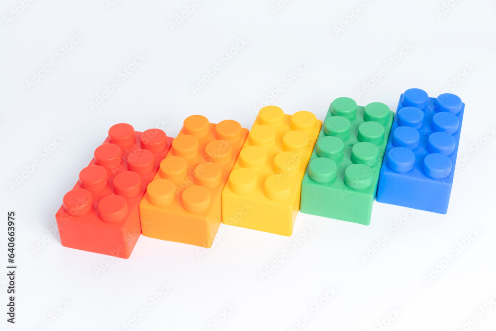colorful block jigsaw