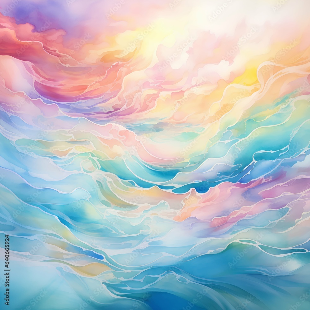 a mesmerizing watercolor background